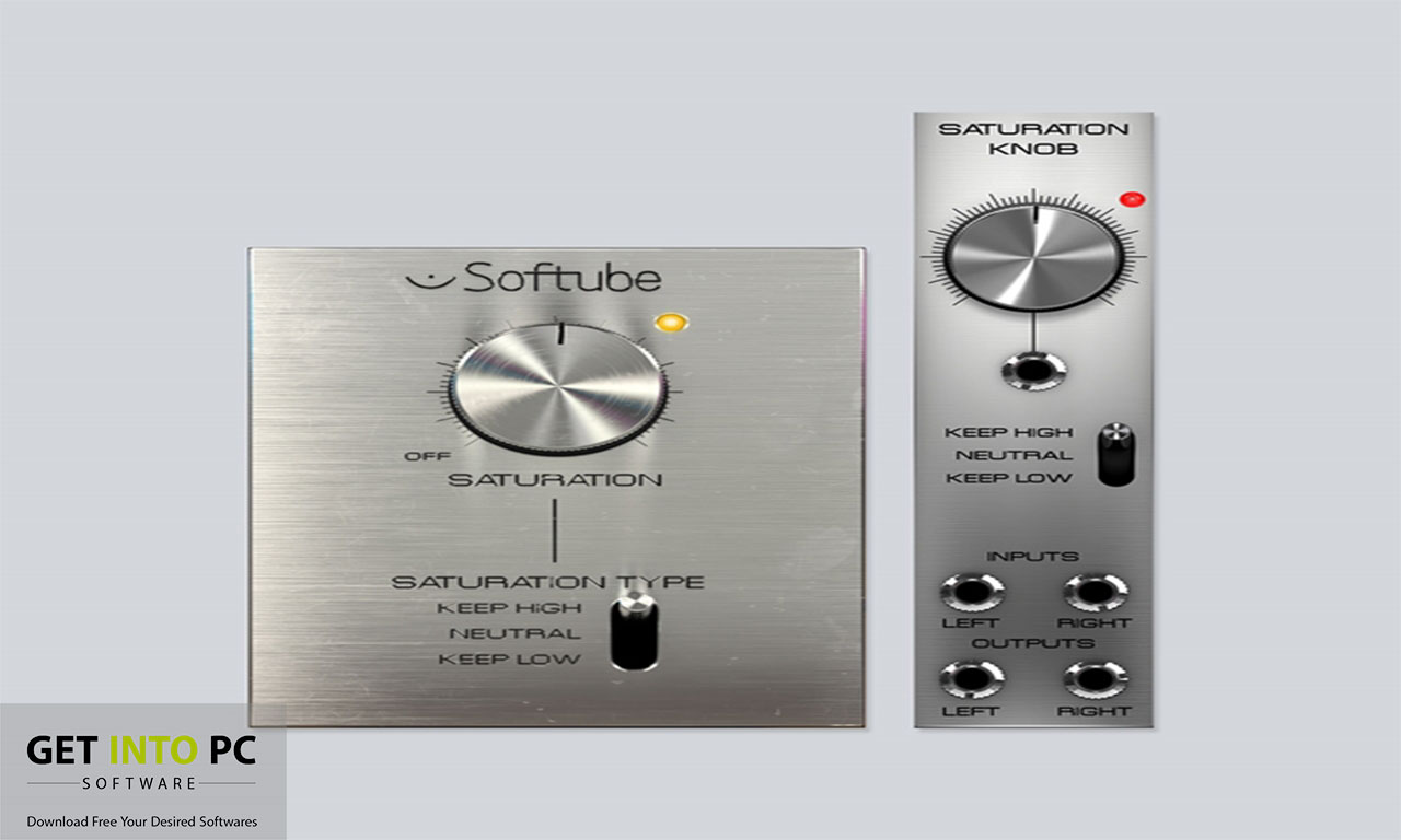 SoftTube Saturation Knob Download FREE Latest Version For Windows 7, 8, 10,11 getintopc