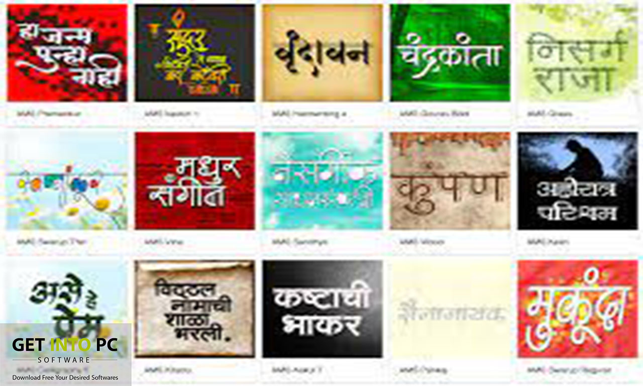 Indian Language Fonts