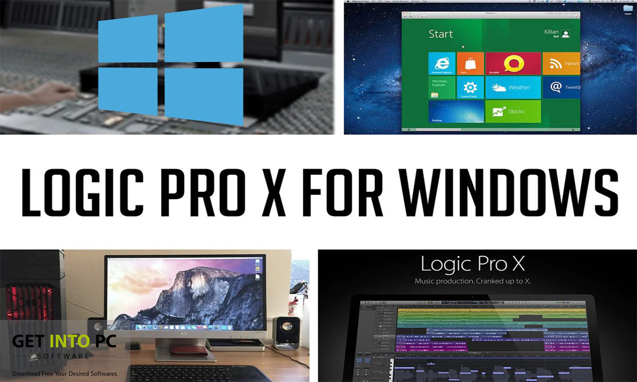 Logic Pro X for Windows 11/10/8/7 Free Download 2023 get into pc