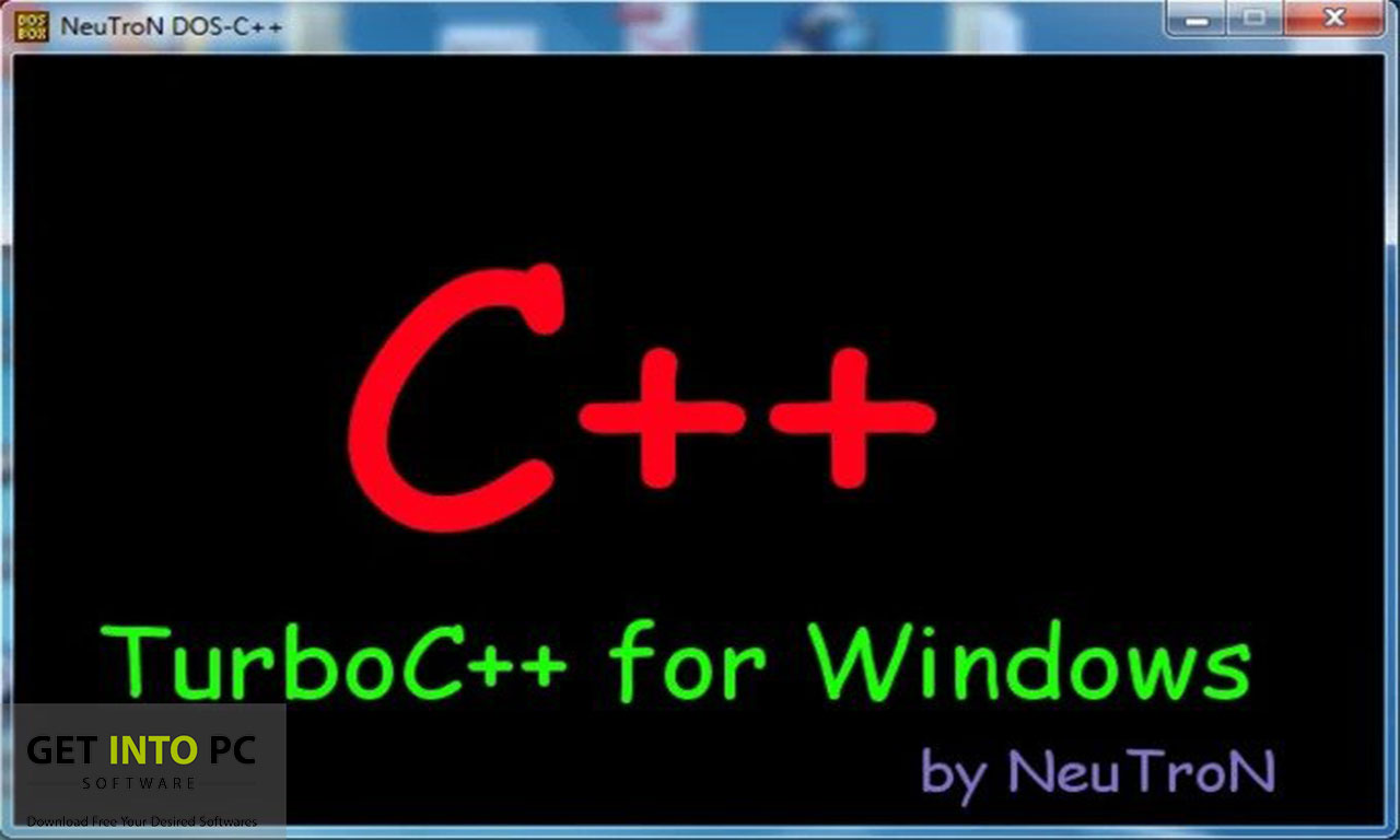 Turbo C++ Free Download 2020 getintopc