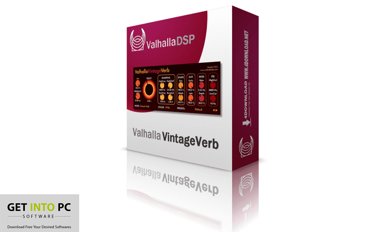 Download ValhallaDSP Valhalla VintageVerb for MacOSX getintopc