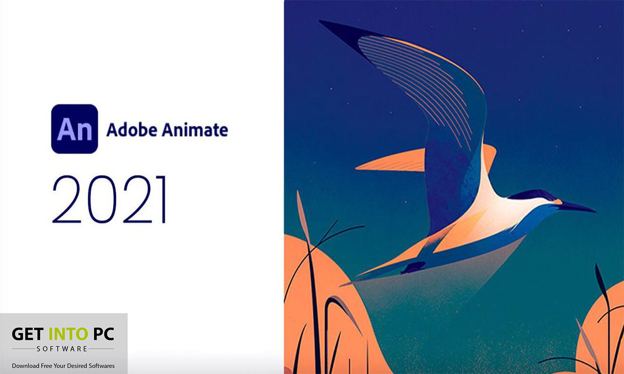 Adobe Animate CC 2021 Free Download For Windows 7, 8,10,11 get into pc