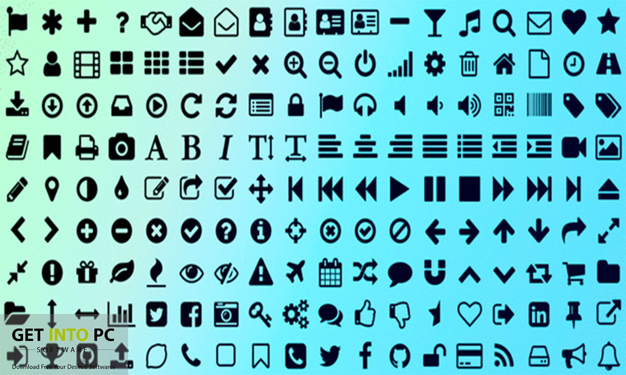 Extensive Icon Library 