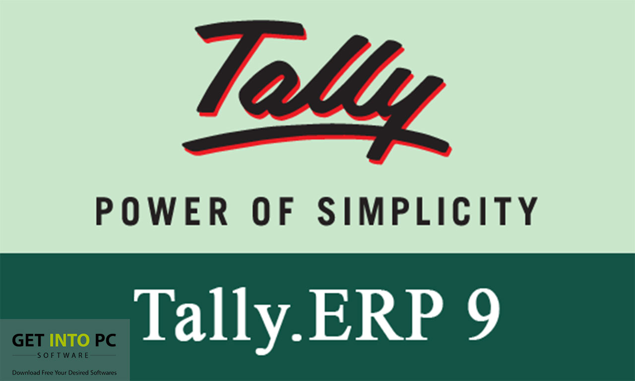 Tally ERP 9 Free Download For Windows 7, 8, 10, 11 getintopc