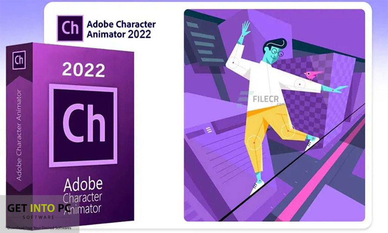Adobe Character Animator 2022 Free Download getintopc