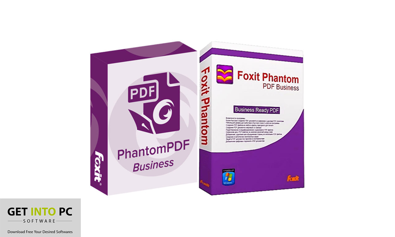 Foxit PhantomPDF Business 9.7 Free Download