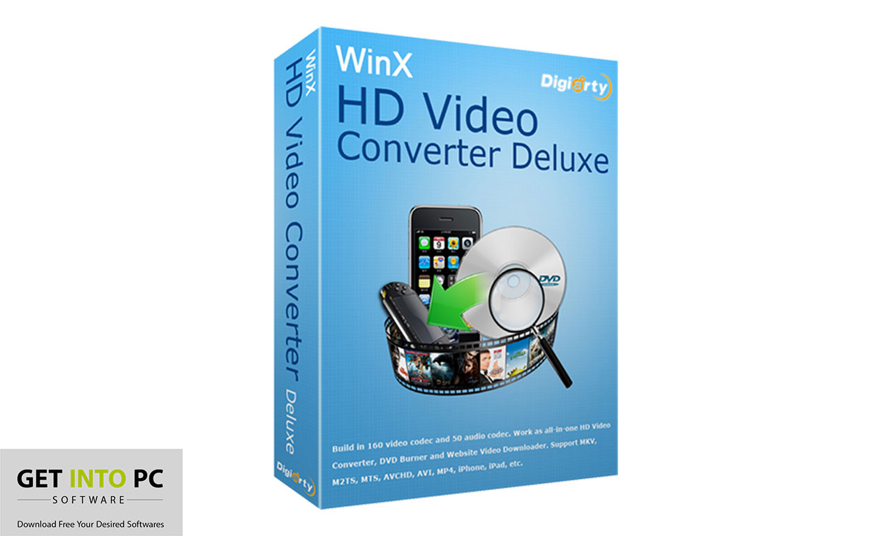 WinX HD Video Converter Deluxe 5.16.0.331 Free Download getintopc