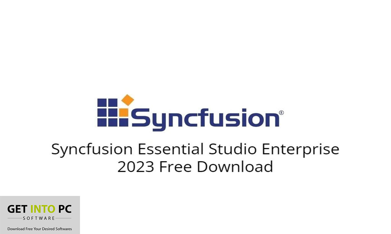 Syncfusion Essential Studio Enterprise 2023 Free Download